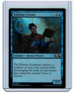 Tolarian Scholar - Foil - 2019 Core Set - Magic the Gathering - Picture 1 of 4