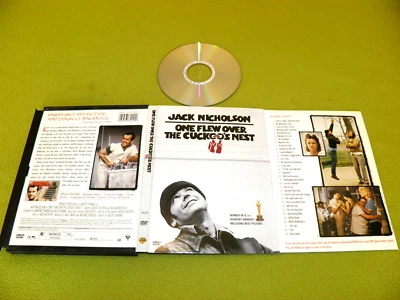 One Flew Over the Cuckoo's Nest - USA DVD NTSC / Milos Forman / Jack Nicholson - Image 1 of 2