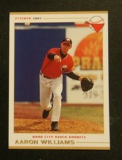 2003 Grandstand, Quad City River Bandits - AARON WILLIAMS