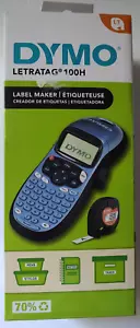 Dymo~LetraTag LT-100H Portable Handheld Label Maker with 1 Refill, Blue~NIB - Picture 1 of 4