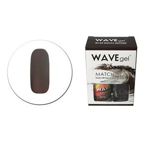 WaveGel Matching Duo UV Lamp Gel Polish & Nail Lacquer Fancy Mittens W164 15ml - Picture 1 of 2