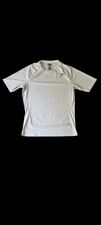 Gymshark Large White Compression Shortsleeve Training Shirt Excellent Condition