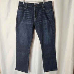 Men's Member's Mark NWT Dark Wash Straight Fit Denim Blue Jeans Size 38X30 - Picture 1 of 6