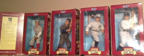 Vintage Cooperstown base ball collection real leather gloves everything's legit Cover