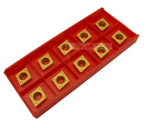 10 Stück CCMT 09T304-HM RT250 Wendeplatten für Stahl NEU!! Mit Rechnung!! - Bild 1 von 2
