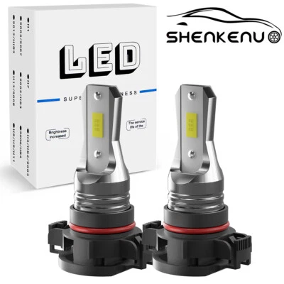 2x luces antiniebla LED 6000 k para Jeep Wrangler 2010 2011 2012 2013 2014-2018 Foto 1 de 4