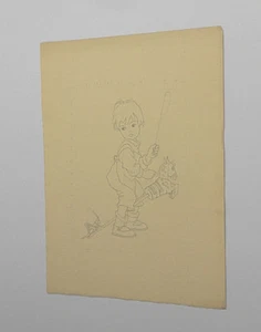Disegno matita illustrazione bambini anni '30 accademia delle belle arti milano - Imagen 1 de 2