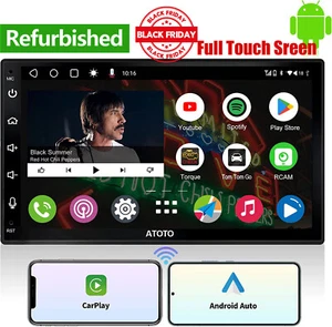 ATOTO A6 PF Android Autoradio Navi 7" QLED-Touchscreen GPS ChatGPT-AI - Bild 1 von 12