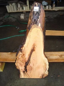 # 8090 cherry burl live edge slab wood lumber rustic 35"L 20 1/2" W 1 1/2" T - Picture 1 of 1