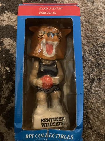 Kentucky Wildcats Mascot Bobblehead, Porcelain BPI Collectibles Cover