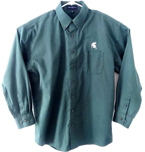 Camicia Michigan State Spartans con bottoni Velocity L uomo ricamata - Foto 1 di 7