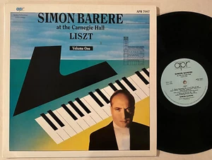 SIMON BARERE At Carnegie Hall Band 1 FRANZ LISZT Appian APR 2 x LP - Bild 1 von 3