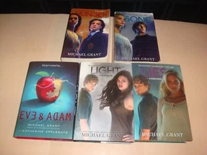 Michael Grant 5 Kids Teen Book Lot Gone Series Eve & Adam Teen YA Homeschool AR - Picture 1 of 3