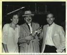 1988 Press Photo Bo Ramsey, Louis Foussard, Toby Calvert at San Antonio Festival