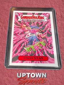 STICKY STAN Garbage Pail Kids 2021 GPK Collector's Club 1b Rare Skater Card - Picture 1 of 2
