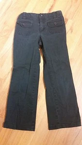 Girls Size 6X Circo Black Khaki Pants - Picture 1 of 3