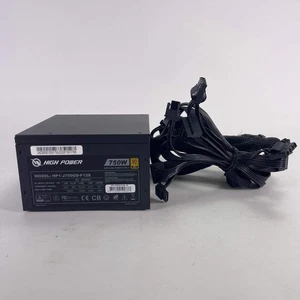 High Power 80 Plus Gold 750W Fully Modular Switching Power Supply - Afbeelding 1 van 7
