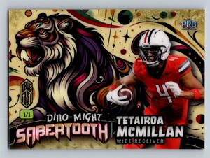 2024 Wild Card 🔥PRE HISTORICAL🔥 Tetairoa McMillan **TRUE 1/1 GOLD VINYL** - Bild 1 von 2