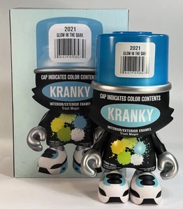 Superplastic Superkranky KRANKY Glow in the Dark Blue by Sket One 8" Figure - Picture 1 of 10