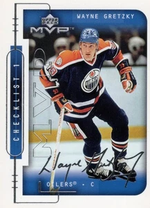 Wayne Gretzky, Edmonton Oilers, 1999/2000 Upper Deck MVP "Silver Script" #219 - Bild 1 von 1