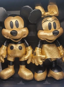 50th Anniversary Walt Disney World Limited Release Mickey and Minnie LUXE Plush - Picture 1 of 8