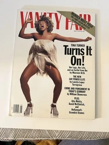 May 1993 issue of Vanity Fair magazine, featuring Tina Turner on the cover! - Imagen 1 de 8