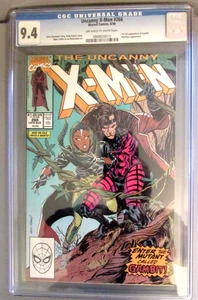 Uncanny X-Men #266 Marvel Comics 1990 1st Full Appearance Gambit CGC 9.4 - Picture 1 of 7