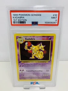 Kadabra ☆ 32/102 ☆ PSA 9 ☆ Deutsch ☆ Base Set ☆ - Bild 1 von 2