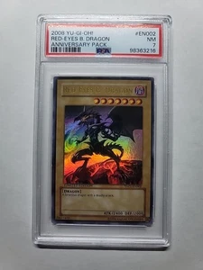 Yugioh Occhi Rossi B. Drago YAP1-EN002 Ultra Rara PSA 7 - Foto 1 di 2