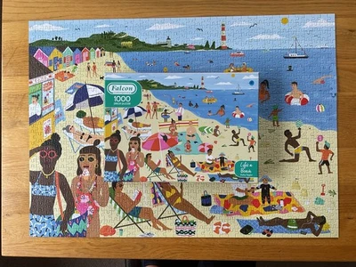 FALCON CONTEMPORARY - LIFE’S A BEACH - 1000 PIECE JIGSAW PUZZLE - Image 1 of 4