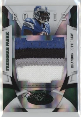 2009 Certified Mirror Emerald Materials Prime /5 Brandon Pettigrew Rookie RC - Image 1 of 2