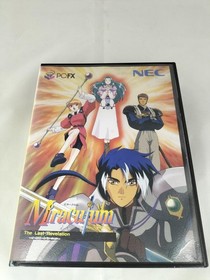 NEC PC-FX Software Mirror Culm Disk Damaged Used