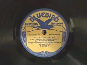 Bluebird B-6749 Shep Fields & His Orchestra I Adore You Love & Learn (E-) - Picture 1 of 6