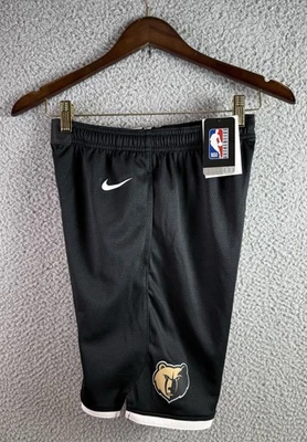 孟菲斯灰熊队耐克黑色 2023/24 城市版 Swingman 短裤青少年 M 10/12 — 第 1/4 张图片
