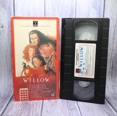 RARE Willow VHS Tape 1994 Fantasy Adventure Film Movie - Image 1 of 3