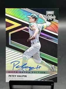 2020 Panini Elite Extra Edition Petey Halpin #83 Signatures Auto - Picture 1 of 2