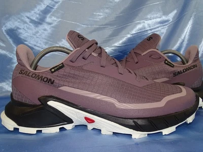 SALOMON ALPHACROSS 5 GTX SCHUHE GR 40 SCHUHE TREKKING TRAIL WANDERN SCHUHE D85 - Bild 1 von 4