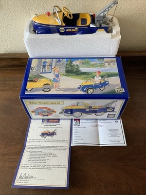 CROWN PREMIUMS GENDRON "NAPA" TOW TRUCK PEDAL CAR BANK 1/6 DIECAST MODEL New - Image 1 of 4