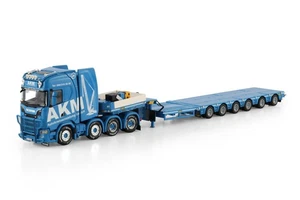 Scania S highline CS20H 8x4 SL lowloader 6 axle "AKM" WSI truck models 1:50 - Picture 1 of 4