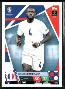 2024 TOPPS UEFA EURO GERMANY TOPPS BUNDESLIGA MATCH ATTAX DAYOT UPAMECANO FRANCE - Picture 1 of 2