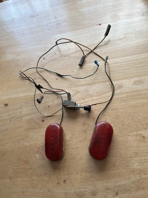 OEM John Deere 110 112 120 140 TailLights W/ wiring harness complete SWITCH - Image 1 of 3