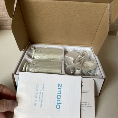 Indoor/Outdoor Security Cameras Wireless (2 Pack), 1080p Full HD IBH23-W W0002-2 - Image 1 of 4