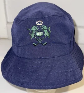 Vintage Tourney 1897 Mens Large Blue Bucket Cap Gore Tex Waterproof USA Made - Picture 1 of 4