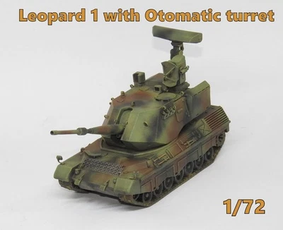 PRO BUILT 1/72 Leopard 1 with Otomatic turret SPAAG - ready model-NEW!!! - Image 1 of 4