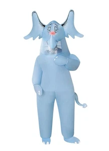 Horton Hears a Who Costume-Spirit Halloween Adult Inflatable-Dr. Seuss Blue NEW! - Picture 1 of 7