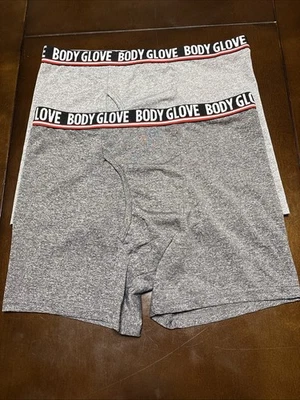 BODY GLOVE Mens Boxer Briefs MEDIUM Underwear Set Of 2 NEW Out Of Package - Image 1 of 4