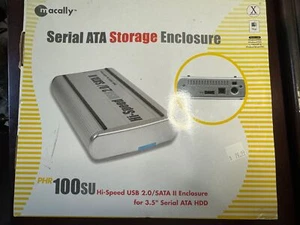 Macally PHR-100SU Serial ATA II or Serial ATA Hard Drive Enclosure - Picture 1 of 3