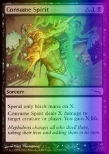 Magic the Gathering MTG Consume Spirit (60) Mirrodin   LP FOIL