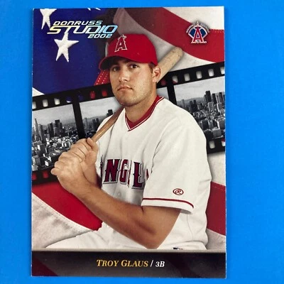Troy Glaus 2002 Donruss Studio Card #17 MLB Anaheim Angels - Image 1 of 2