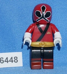 MEGA BLOKS METALLIC RED RANGER Minifigur aus Samurai Serie 5714 Pack Abbildung #1 - Bild 1 von 2